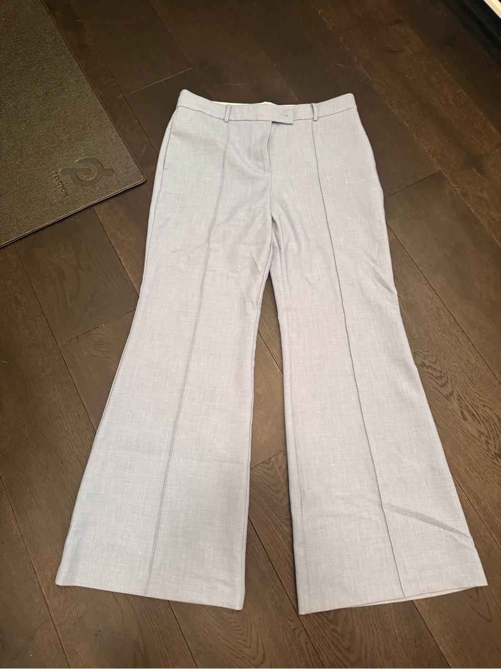 ASTR Light Gray Boot Flare Dress Pants